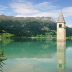 Italien: Wanderung um den Reschensee