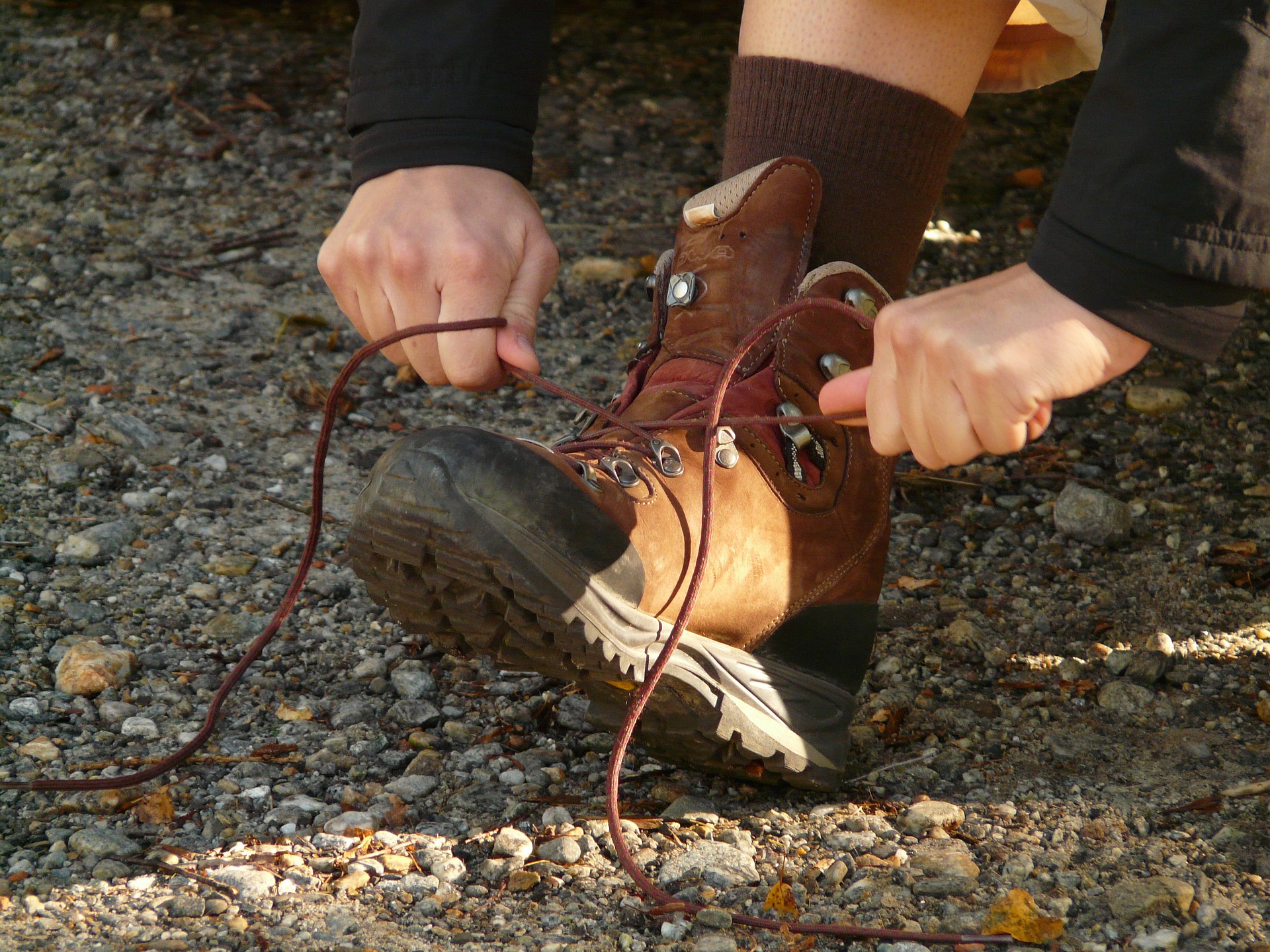 Wie du deine Wanderschuhe richtig schnürst